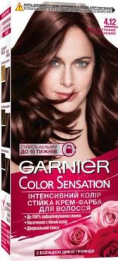 Краска для волос Garnier Color Sensation оттенок №4.12 фото 1