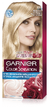 Краска для волос Garnier Color Sensation оттенок 110 Диамантовый ультраблонд фото 1