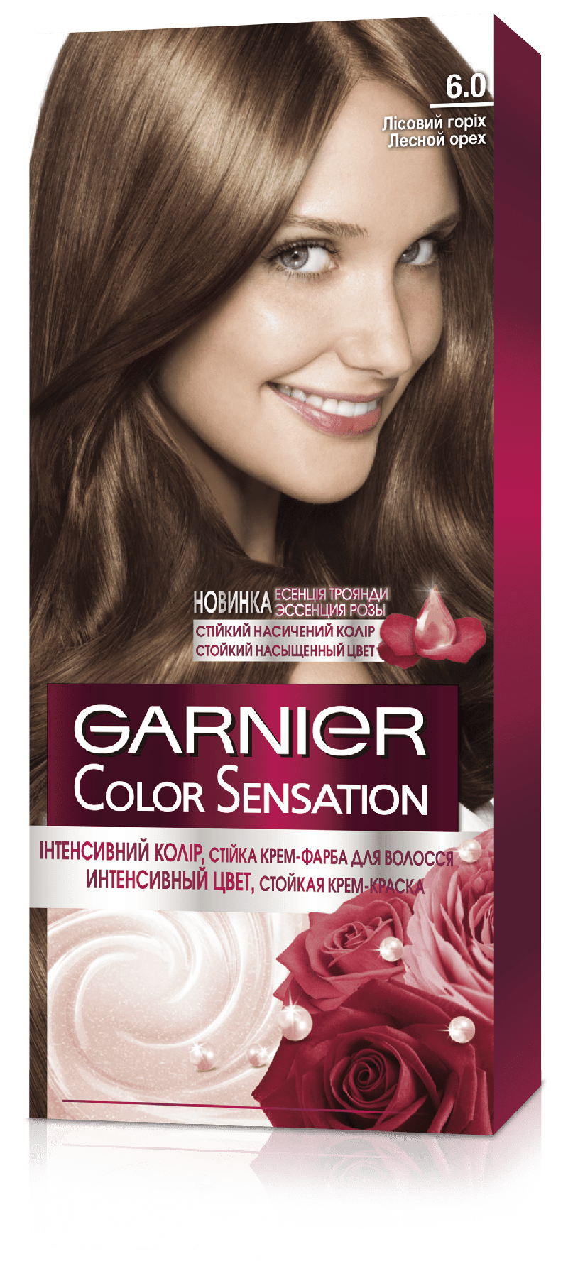 Краска для волос Garnier Color Sensation оттенок 6.0 Лесной орех ...