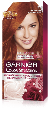 Фарба для волосся Garnier Color Sensation відтінок 7.40 Насичений мідний фото 1
