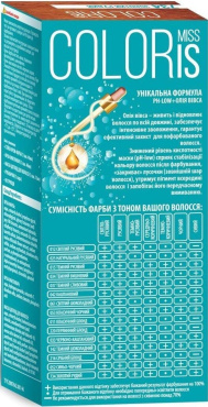 Краска для волос Miss Coloris 037 Темный сливовый фото 1