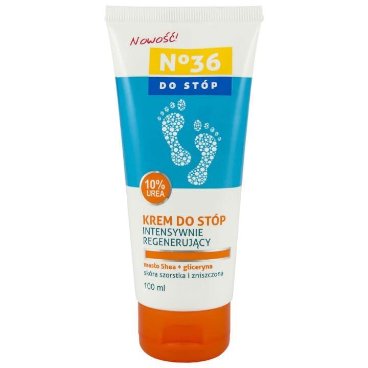 Крем для стоп интенсивно регенерирующий №36 с маслом ши и глицерином, 100 мл