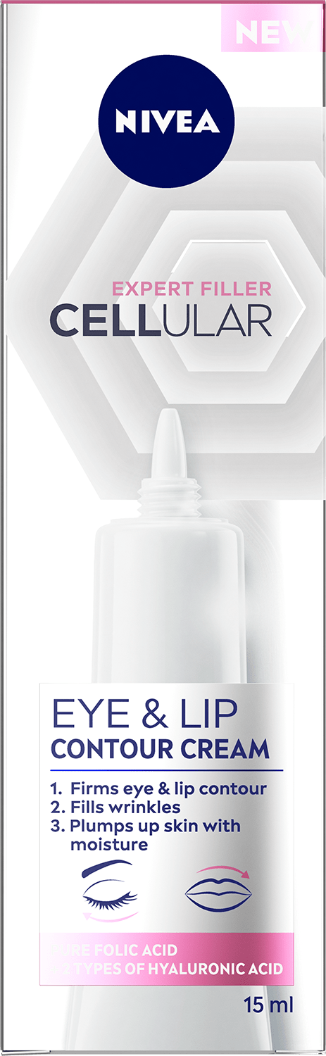 Крем для шкіри навколо очей Nivea 15 мл HYALURON CELLULAR FILLER антивікової філлер проти зморшок