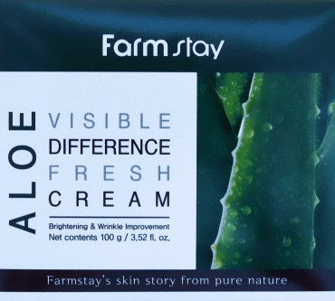Крем для лица FarmStay освежающий с экстрактом алоэ, 100 г фото 4
