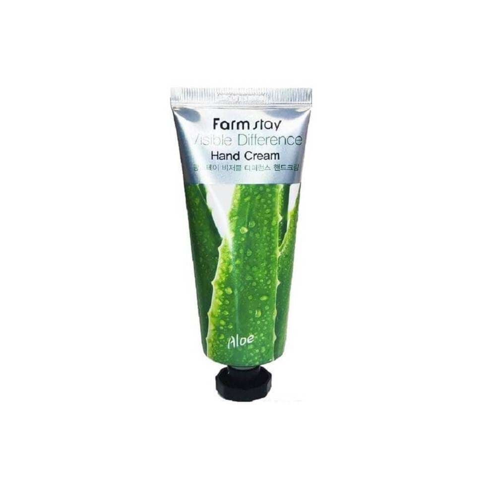 Крем для рук FarmStay з екстрактом алое, 100мл