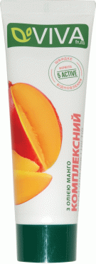 Крем для рук комплексний VIVAfruts з олією манго, 75 г