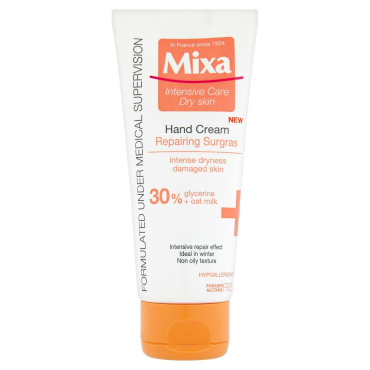 Крем для рук Mixa Body & hands для сухої і пошкодженої шкіри рук, 100 мл