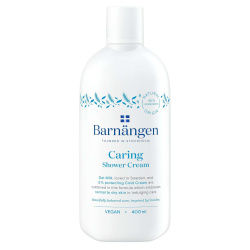 Крем-гель для душу Barnangen Caring з вівсяним молочком для нормальної та сухої шкіри 400 мл