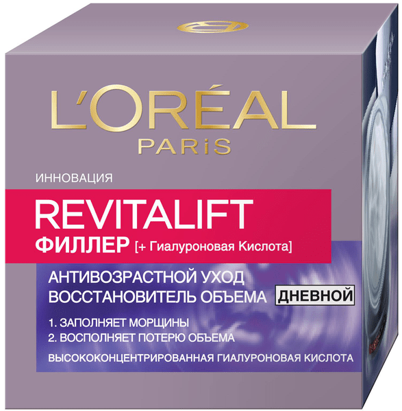 Крем для обличчя L'Oréal Paris Skin Expert Revitalift Filler Відновлювач об'єму денної 40+, 50 мл