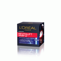 Крем L’Oréal Paris Skin Expert Ревіталіфт Лазер Х3 нічний догляд для всіх типів шкіри, 50 мл