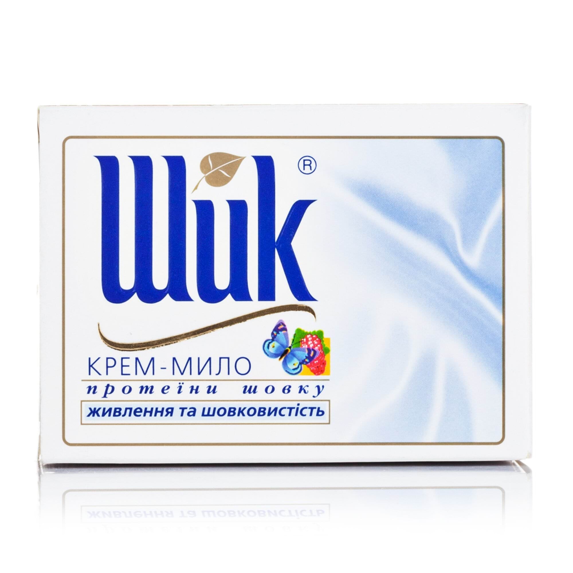 Крем-мило тверде ШИК з біодобавками Протетни шовку 100 г