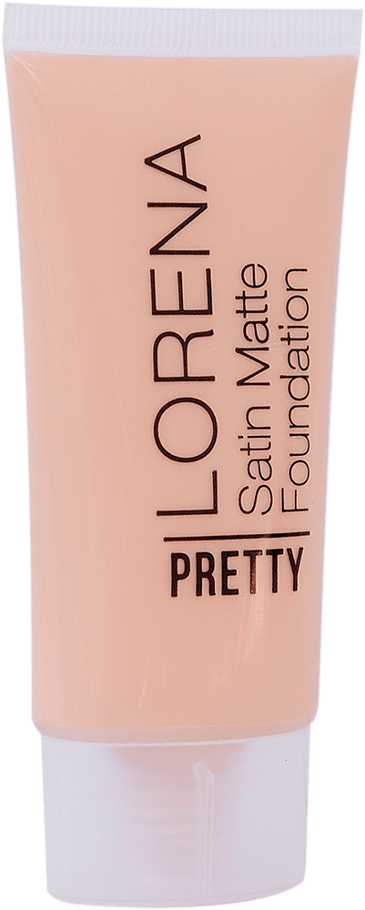Крем тональный матовый LORENA beauty SATIN Matte, тон 02, 40 мл
