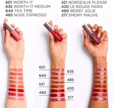 Тінт-сироватка для губ L’Oréal Paris Hyaluron Tint відтінок 217, 5 мл фото 7