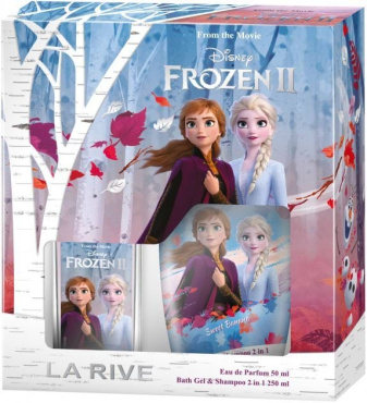 Набір для дітей La Rive Frozen II Парфумована вода 50 мл + Гель для душа 250 мл