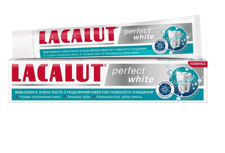 Lacalut из/поста White Perfect, 75мл