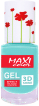 Лак для нігтів гель ефект MAXI Color Hot Summer №10 Карміновий, 10мл
