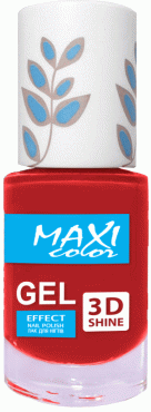 Лак для ногтей гель эффект MAXI New palet №03,10 мл