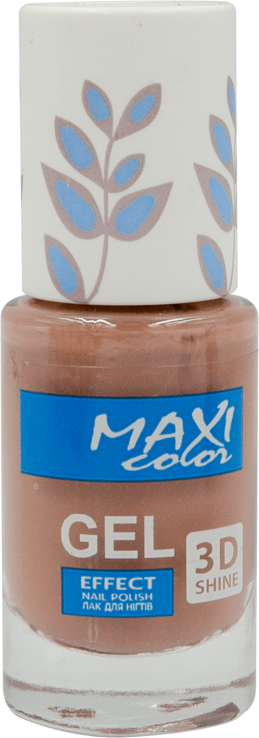 Лак для ногтей гель эффект MAXI New palet №06, 10 мл