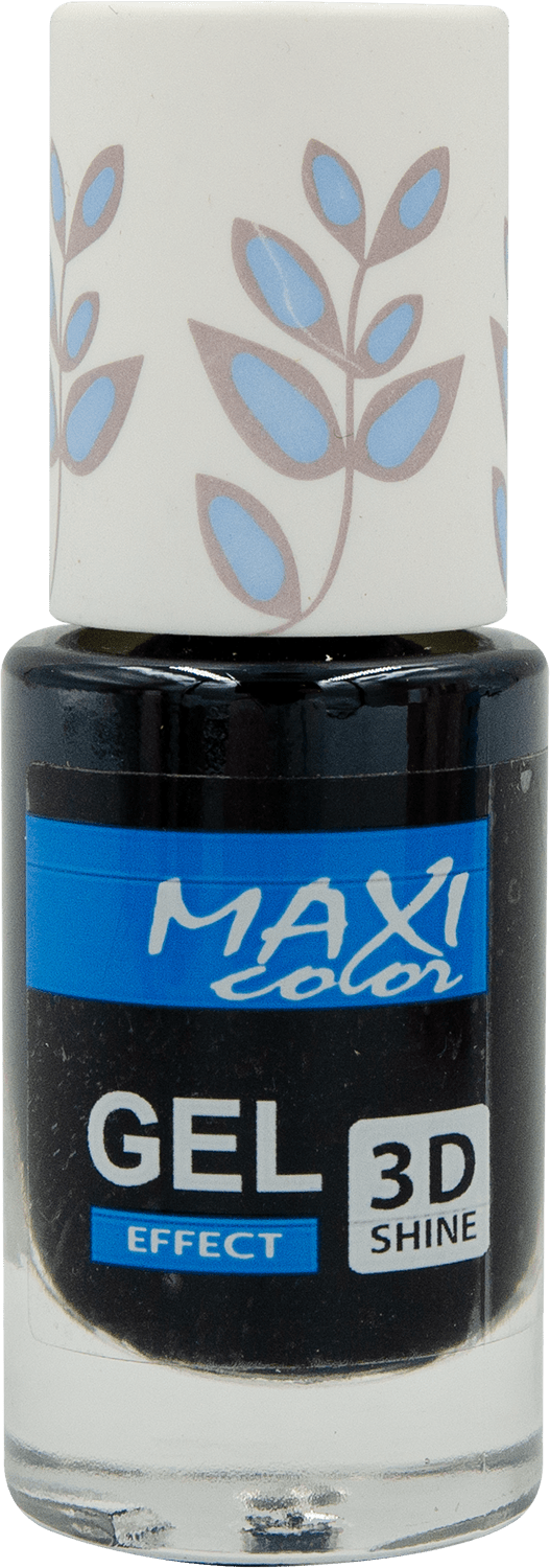 Лак для нігтів гель ефект MAXI New palet №07, 10 мл