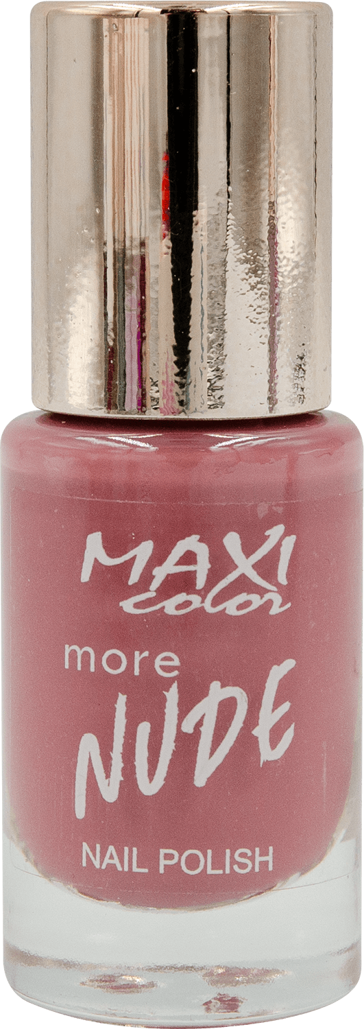 Лак для нігтів Max Color More NUDE, №4, 10 мл