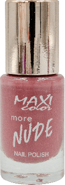 Лак для ногтей Max Color More NUDE, №4, 10 мл