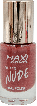Лак для ногтей Max Color More NUDE, №8, 10 мл