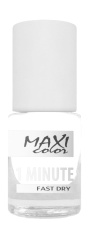 Лак для нігтів MAXI Color 1 Minute 02, 6 мл