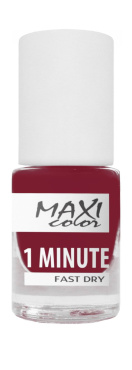 Лак для ногтей MAXI Color 1 Minute 35, 6 мл