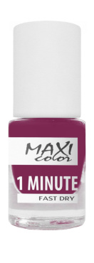 Лак для ногтей MAXI Color 1 Minute 41, 6 мл