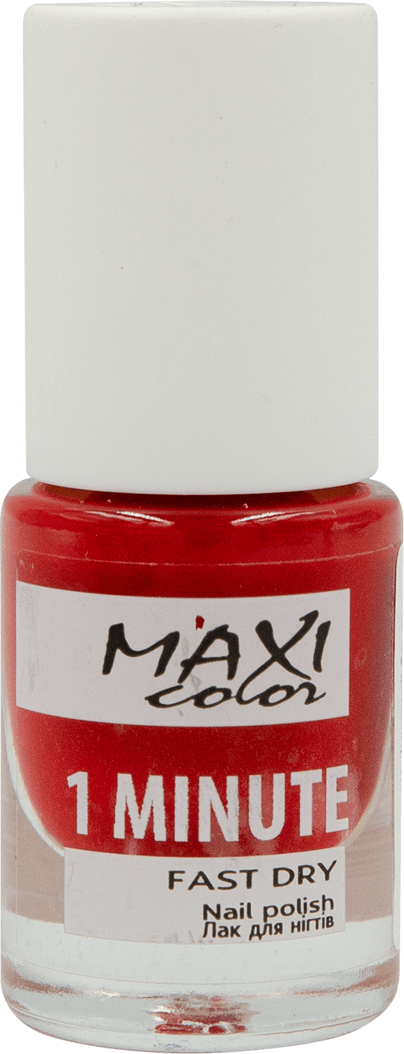 Лак для нігтів MAXI Color 1 Minute 50, 6 мл