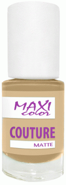 Лак для нігтів MAXI Color Couture Matte 02, 10 мл