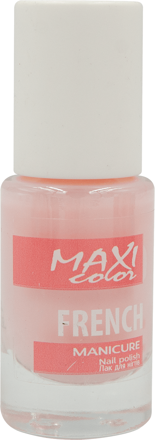 Лак для ногтей MAXI Color French Manicure 05, 10 мл