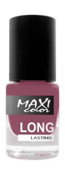 Лак для нігтів MAXI Color Long Lasting 078, 6 мл