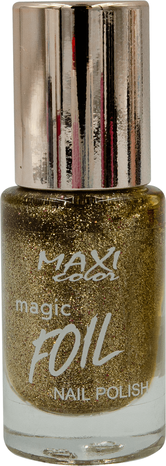 Лак для нігтів Maxi Color Magic Foil, №1, 10 мл