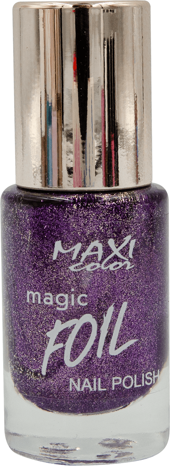 Лак для ногтей Maxi Color Magic Foil, №4, 10 мл