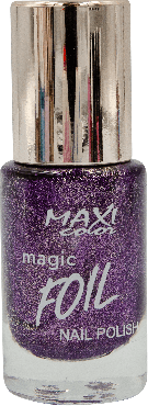 Лак для нігтів Maxi Color Magic Foil, №4, 10 мл