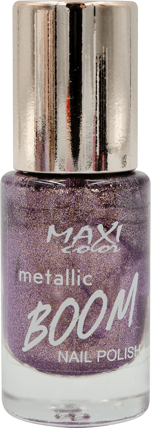 Лак для нігтів Maxi Color Metallic Boom, №4, 10 мл