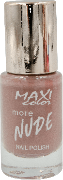 Лак для нігтів Maxi Color More NUDE, №1, 10 мл