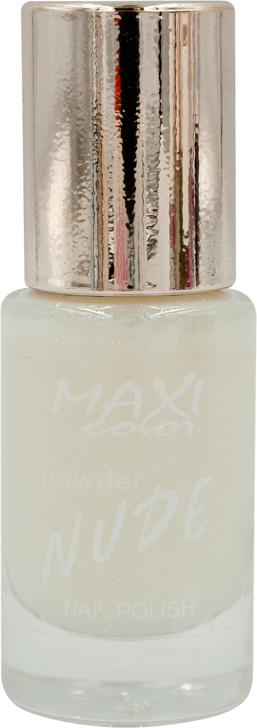 Лак для нігтів Maxi Color Powder NUDE, №1, 10 мл