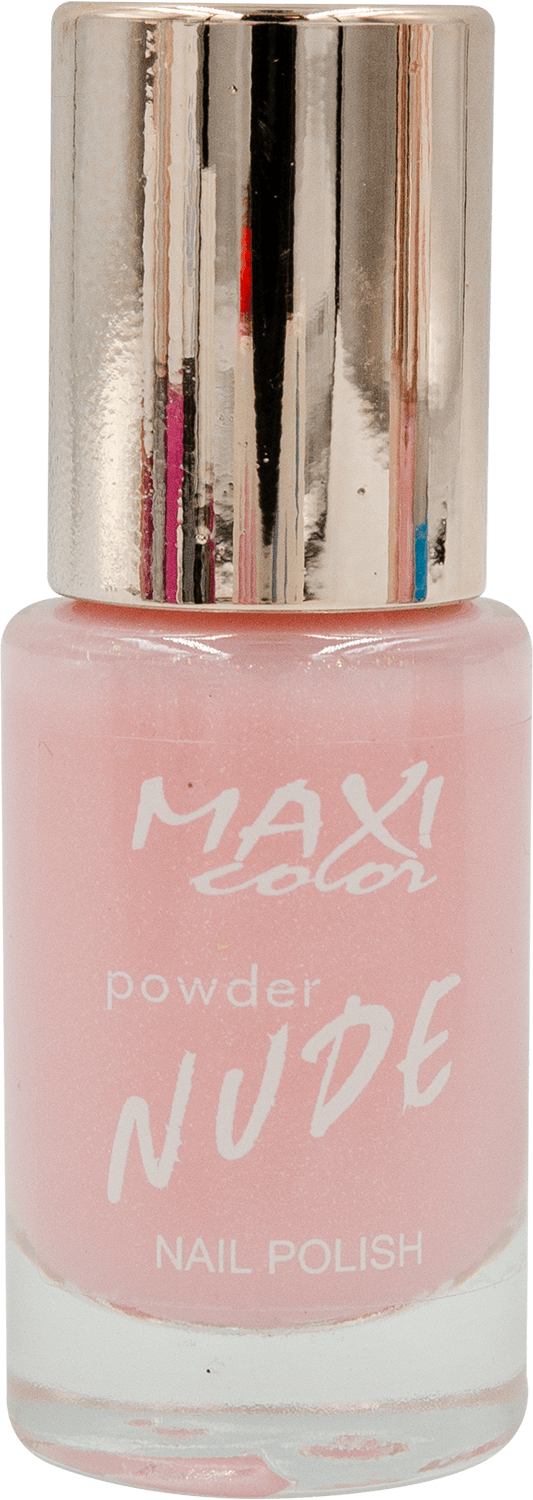 Лак для нігтів Maxi Color Powder NUDE, №3, 10 мл