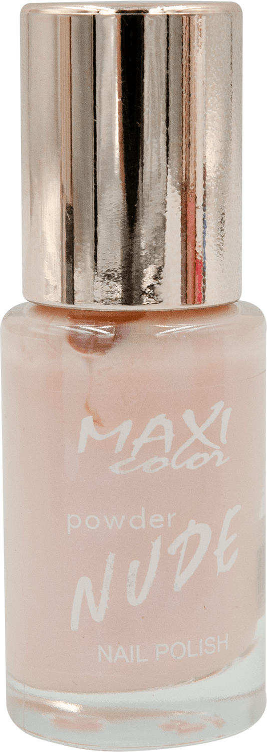 Лак для нігтів Maxi Color Powder NUDE, №4, 10 мл