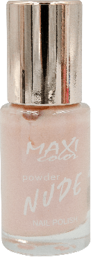 Лак для ногтей Maxi Color Powder NUDE, №4, 10 мл