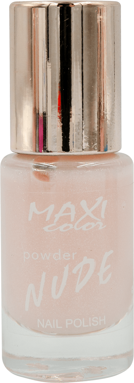 Лак для нігтів Maxi Color Powder NUDE, №7, 10 мл