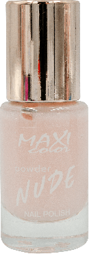 Лак для нігтів Maxi Color Powder NUDE, №7, 10 мл