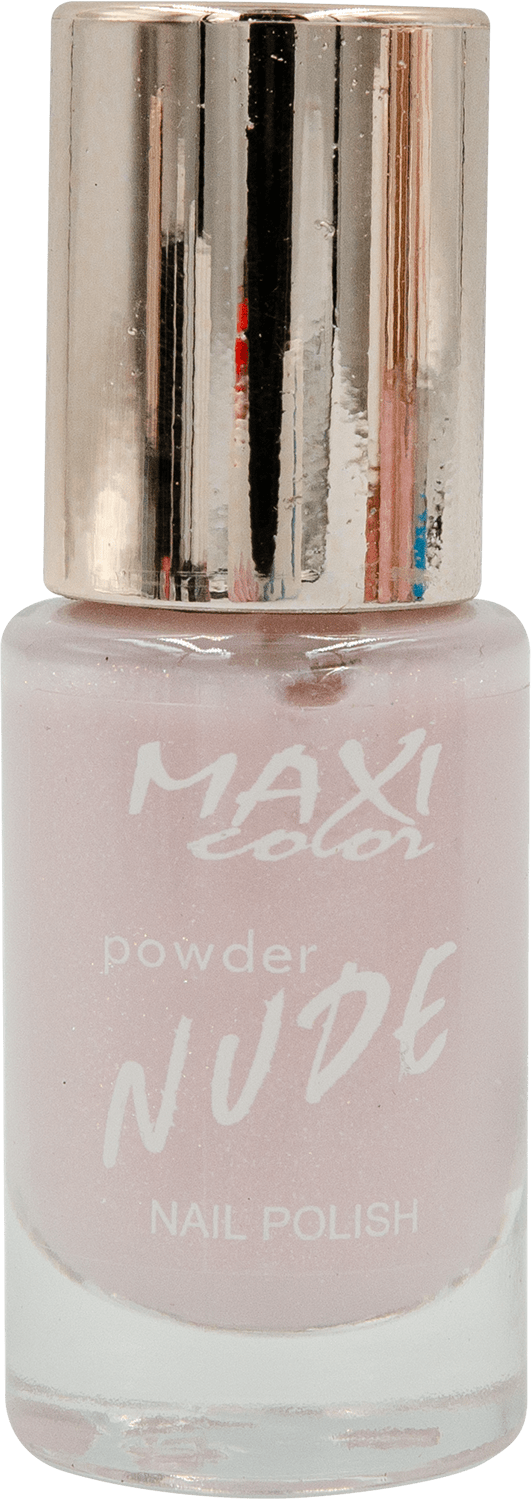 Лак для ногтей Maxi Color Powder NUDE, №2, 10 мл