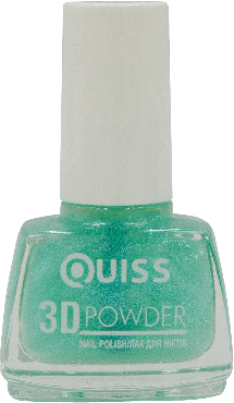 Лак для нігтів Quiss 3D Powder №04, 6 г