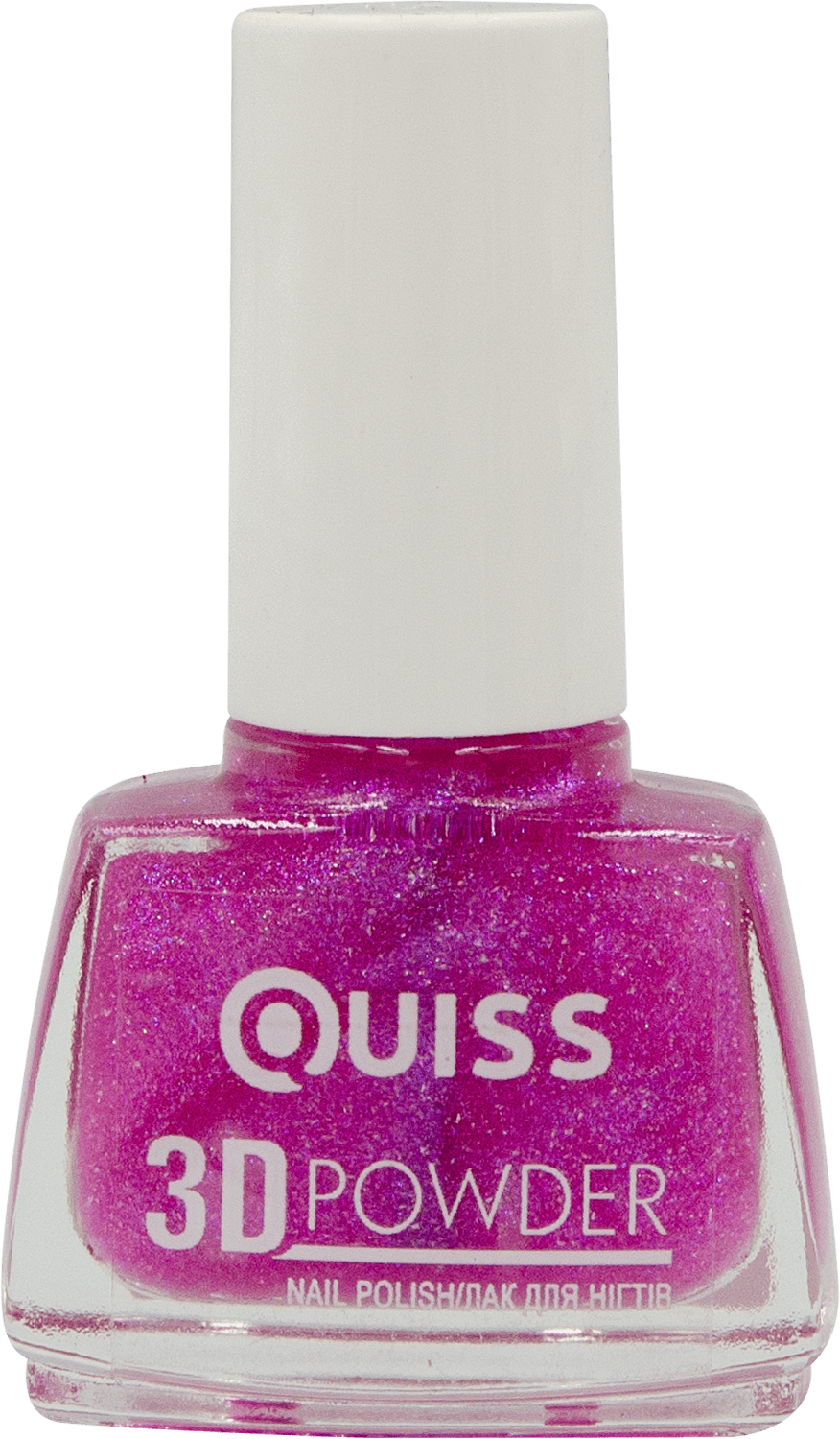 Лак для ногтей Quiss 3D Powder №08, 6 г