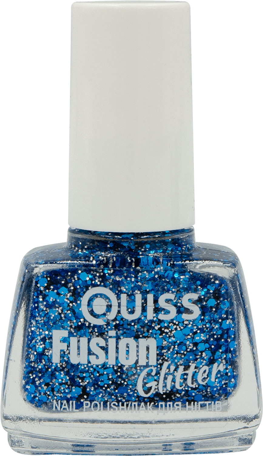Лак для ногтей Quiss Fussion Glitter №05, 6 г