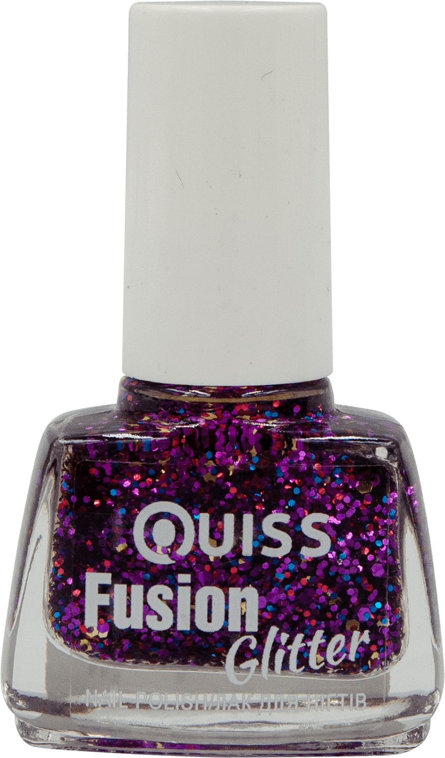Лак для ногтей Quiss Fussion Glitter №06, 6 г