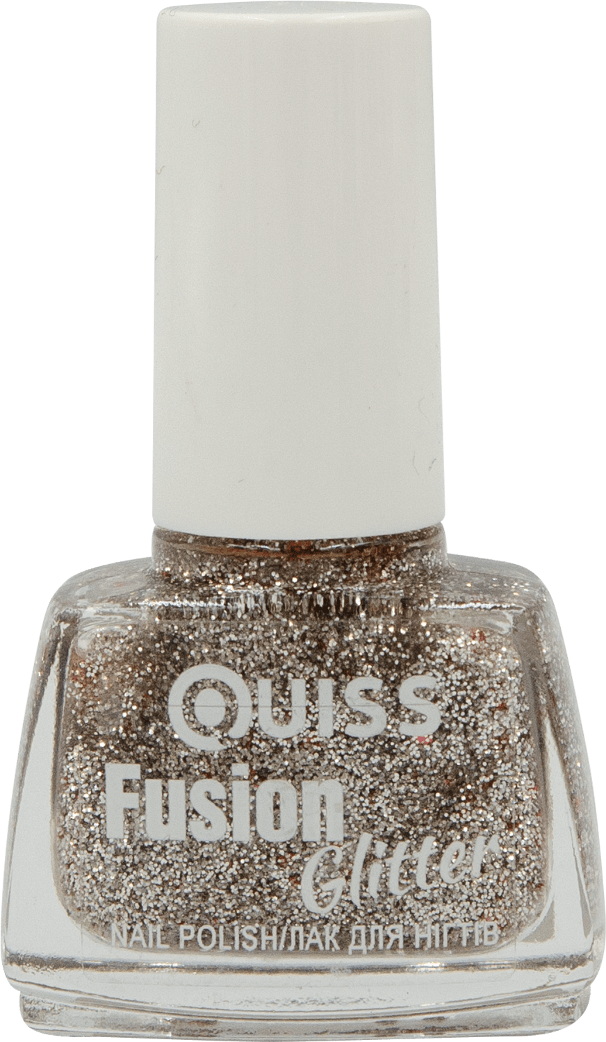 Лак для ногтей Quiss Fussion Glitter №07, 6 г